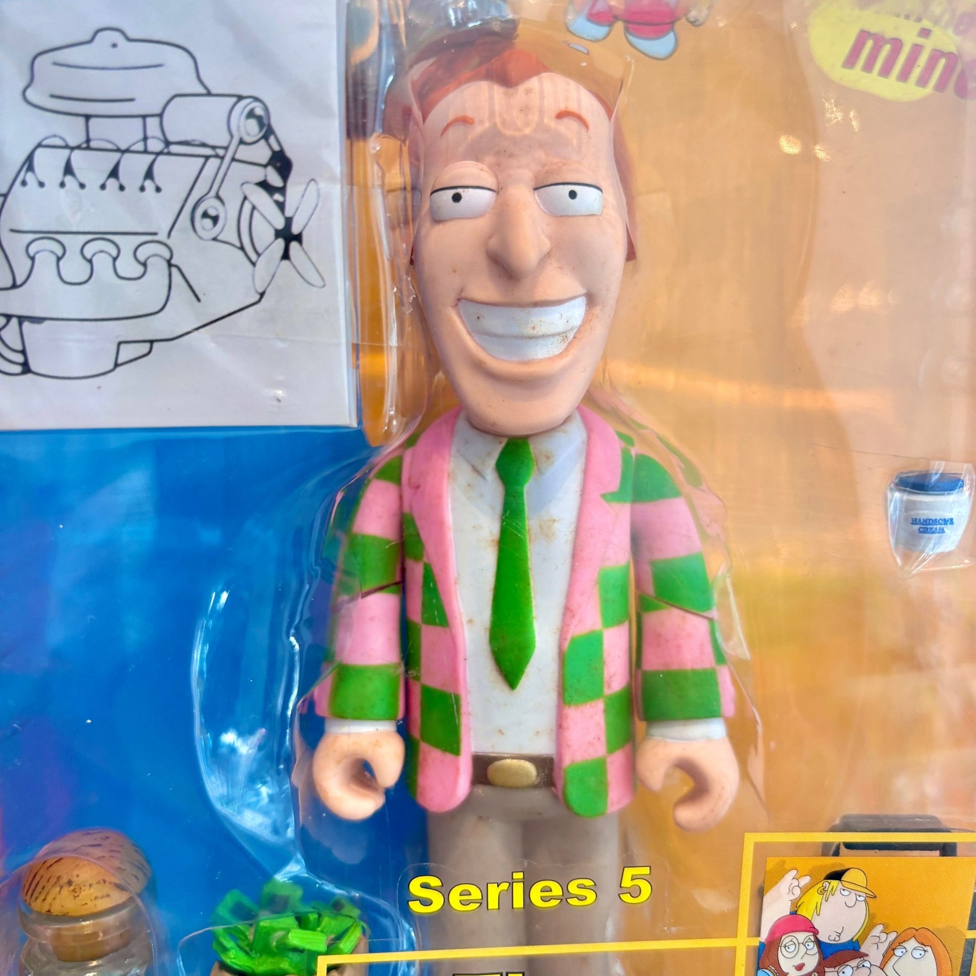 Family Guy: The Salesman Figure (Series 5, Mezco, 2000s) - PopCultGang