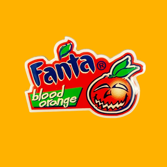 Fanta Halloween: Blood Orange - Enamel Pin (90s) - PopCultGang