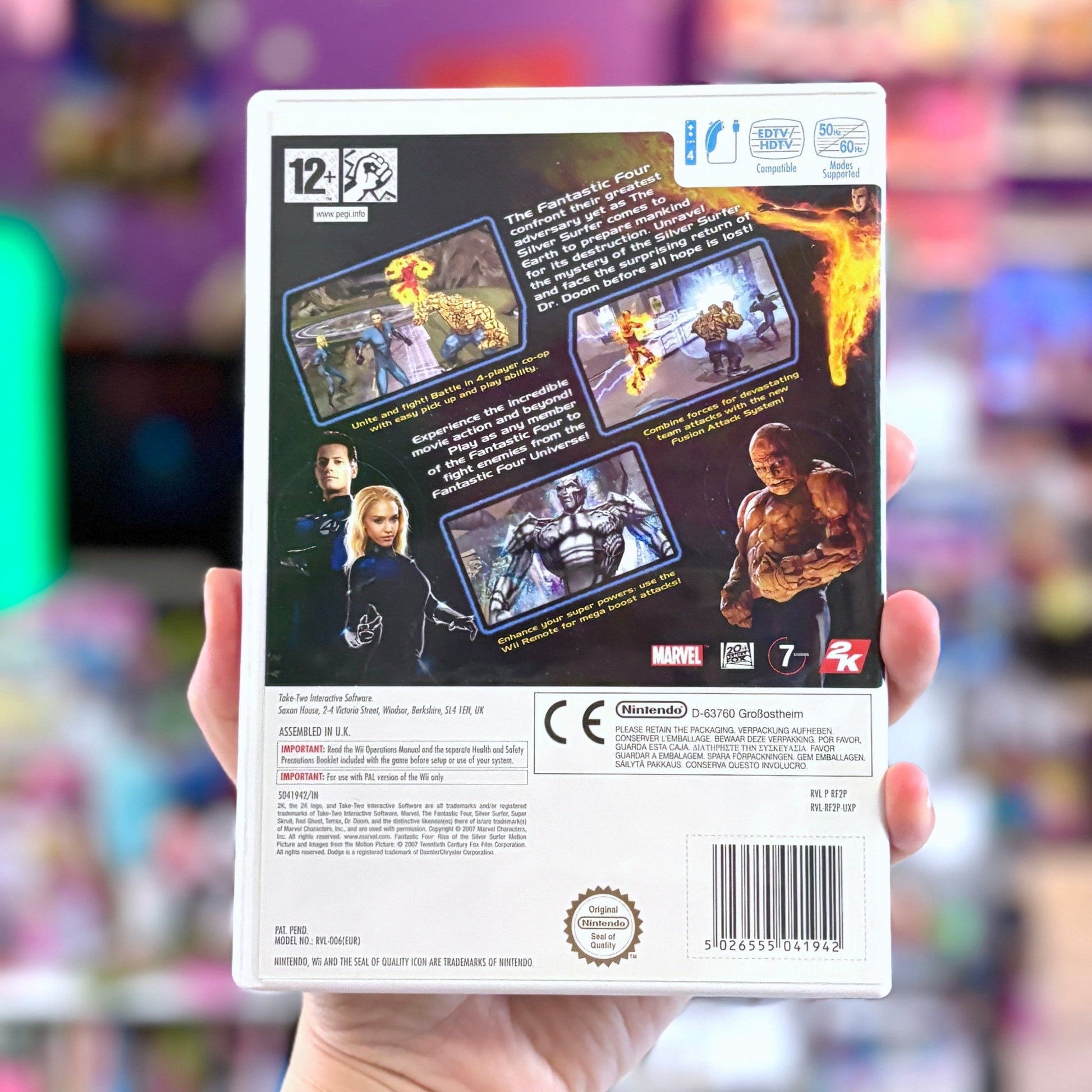 Fantastic Four: Rise Of The Silver Surfer (Wii) - PopCultGang