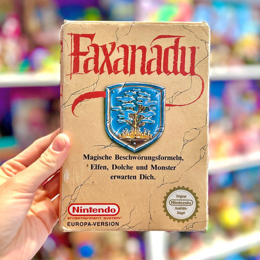 Faxanadu (boxed, NES) - PopCultGang