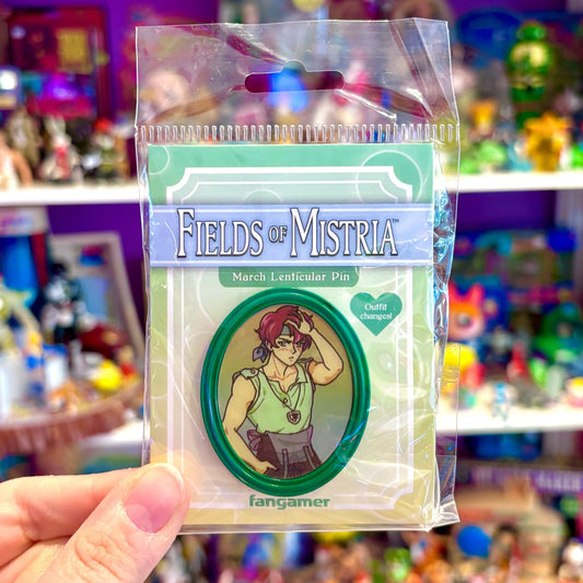 Fields of Mistria: March Lenticular Pin (Fangamer) - PopCultGang