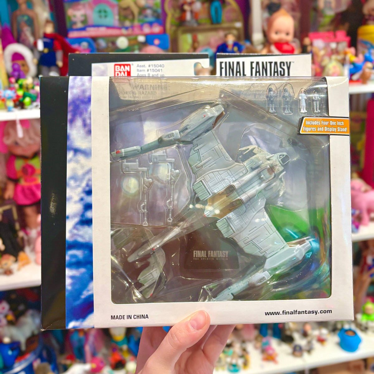 Final Fantasy: The Spirits Within - Copper Deluxe Playset (MOC, Bandai, 2001) - PopCultGang