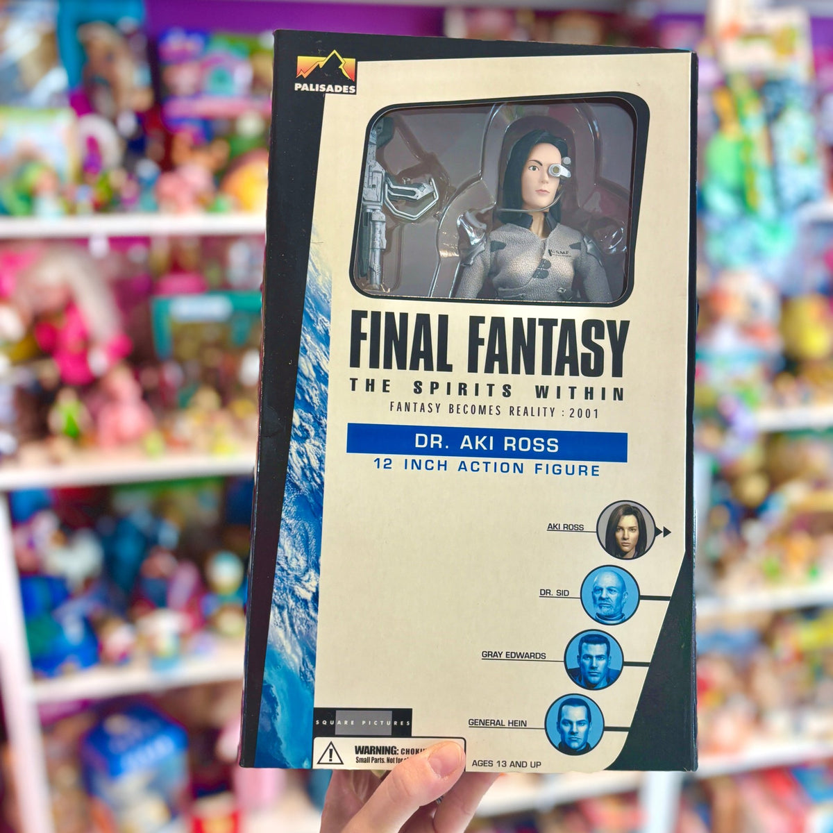 Final Fantasy: The Spirits Within - Dr. Aki Ross 30 cm Action Figure Doll (NIB, Bandai, 2001) - PopCultGang