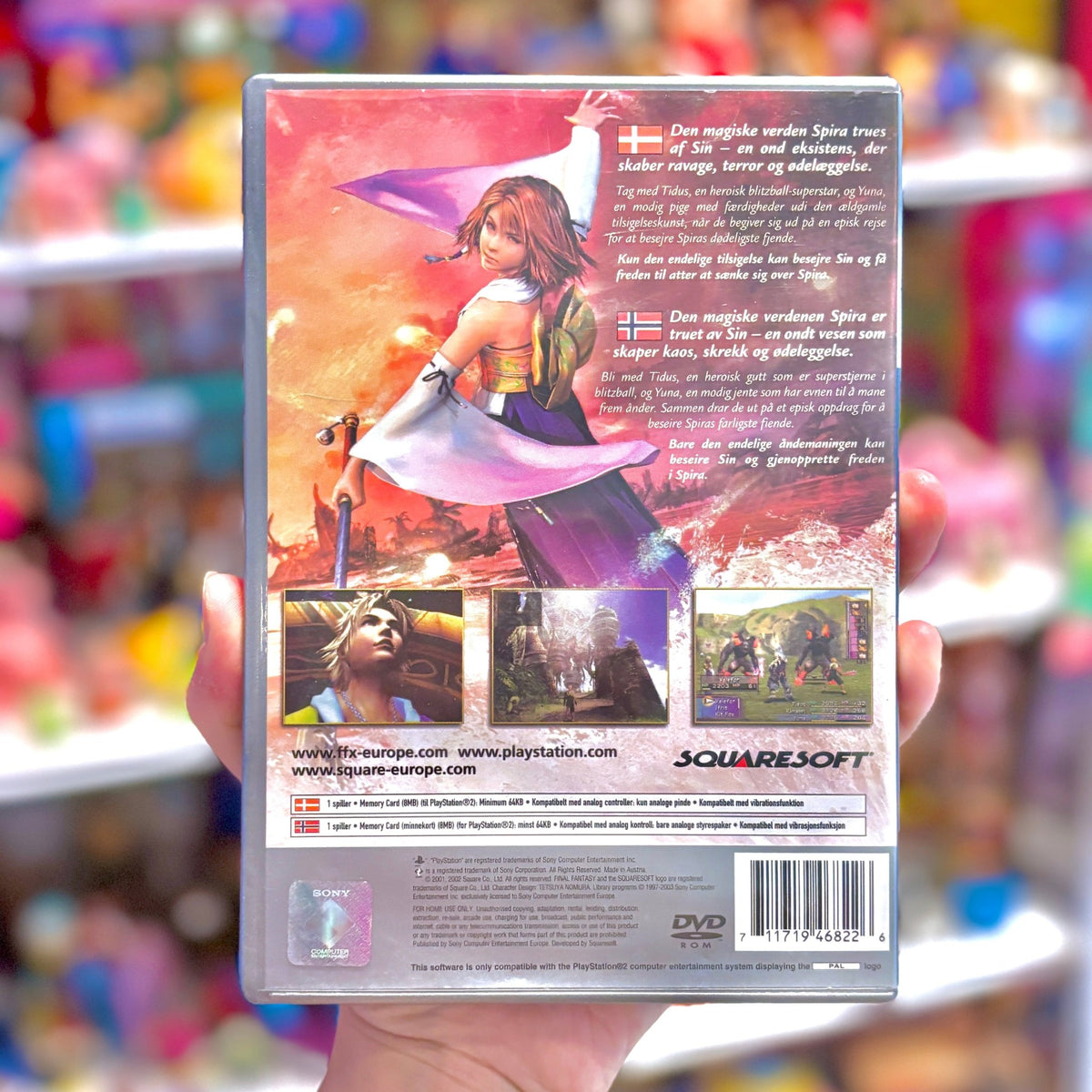 Final Fantasy X (Platinum, PS2) - PopCultGang