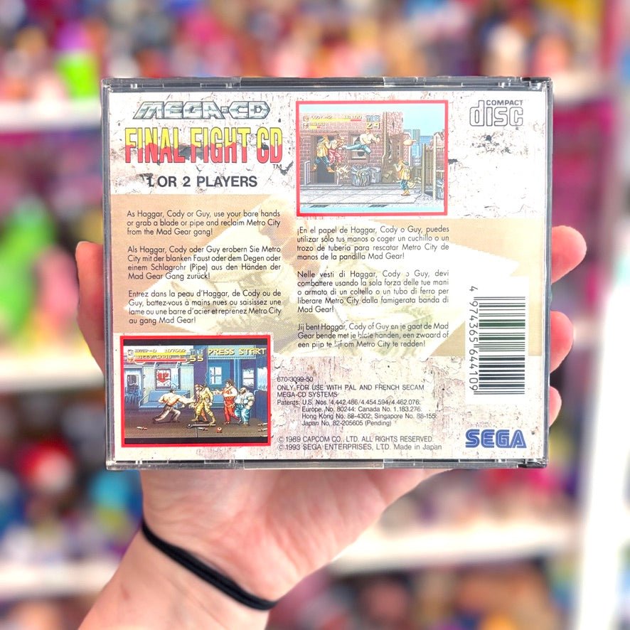 Final Fight CD (Sega Mega CD) - PopCultGang
