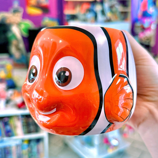 Finding Nemo: Nemo Clown Fish 3D Face Ceramic Mug (Disney Store, 2010s) - PopCultGang