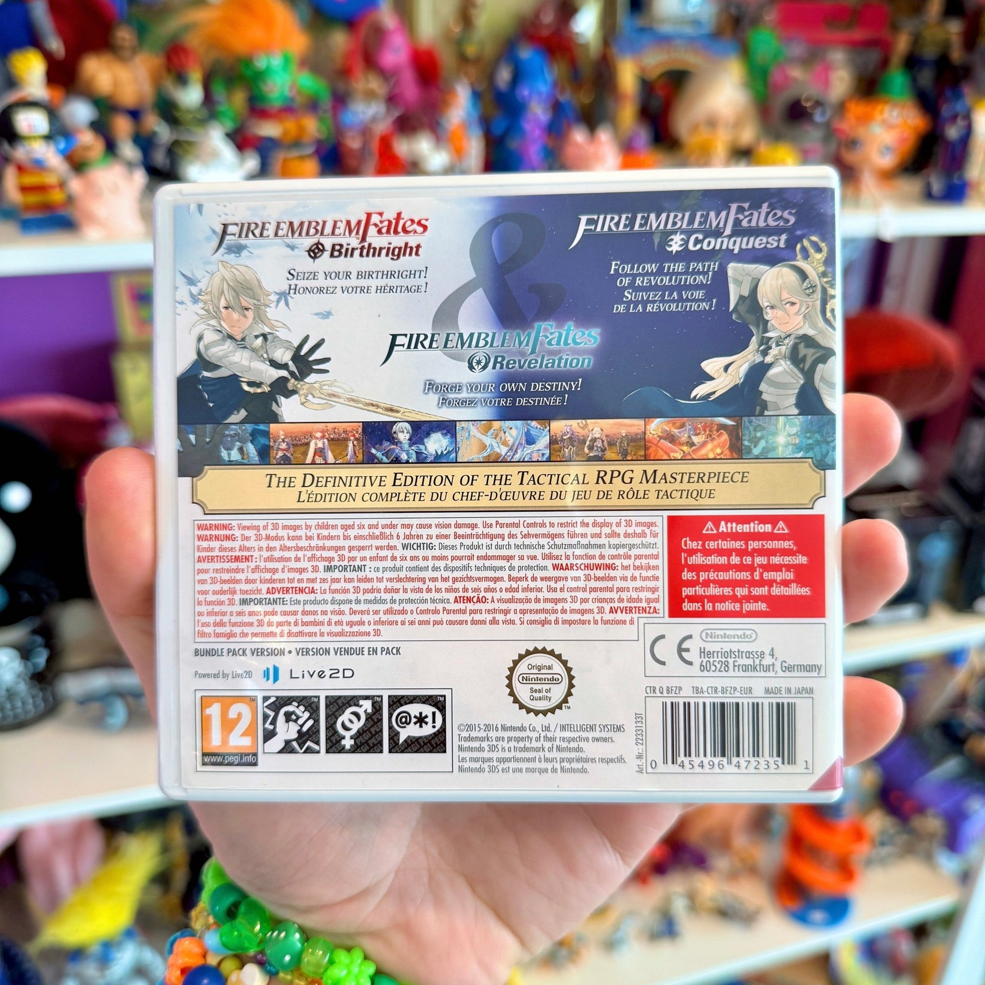 Fire Emblem Fates: Limited Edition - Fates + Conquest + Revelation (Nintendo 3DS) - PopCultGang