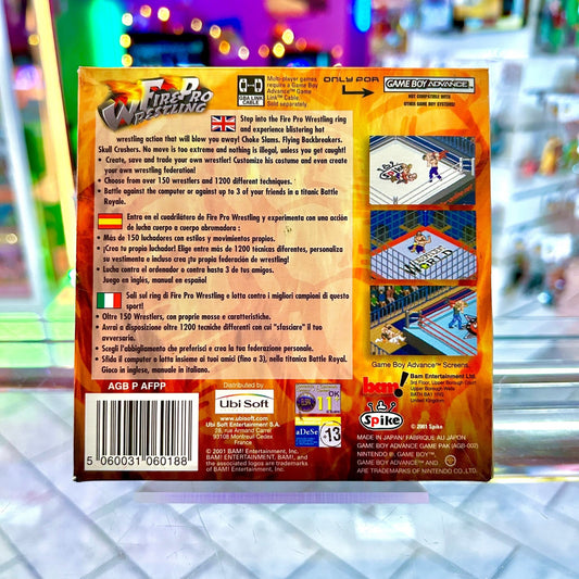 Fire Pro Wrestling (Gameboy Advance) - PopCultGang