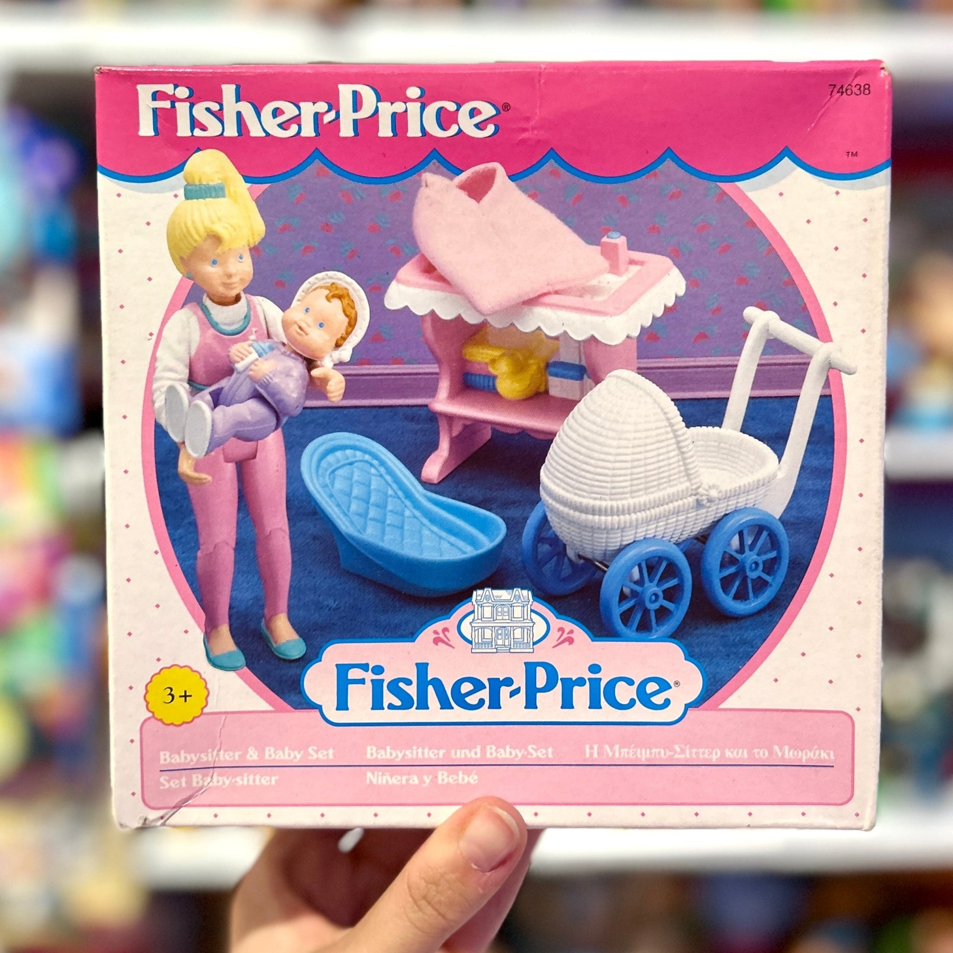 Fisher - Price: Dream Doll House - Babysitter & Baby Set (1995) - PopCultGang