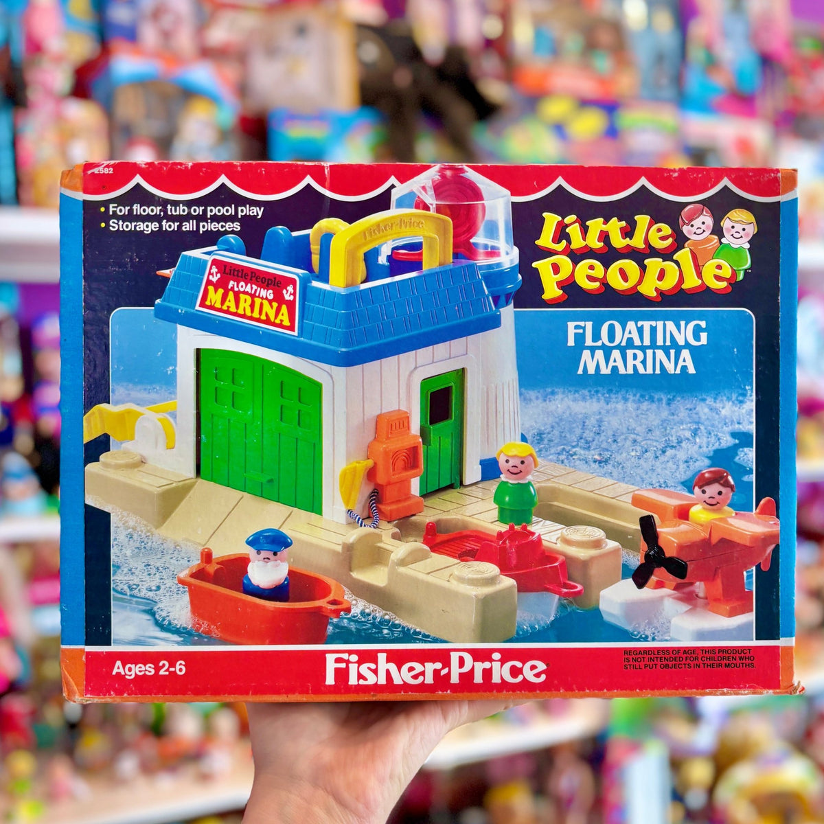 Fisher-Price: Little People - Floating Marina Playset - Toddler Toy #2582 (80s) - PopCultGang