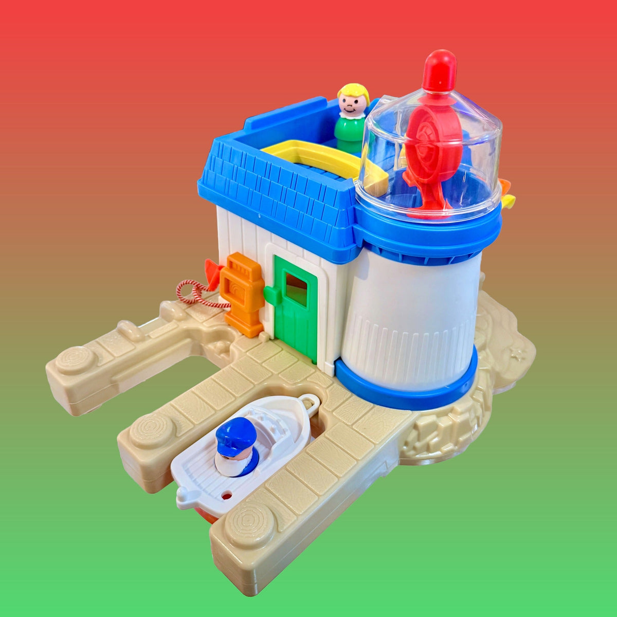 Fisher-Price: Little People - Floating Marina Playset - Toddler Toy #2582 (80s) - PopCultGang