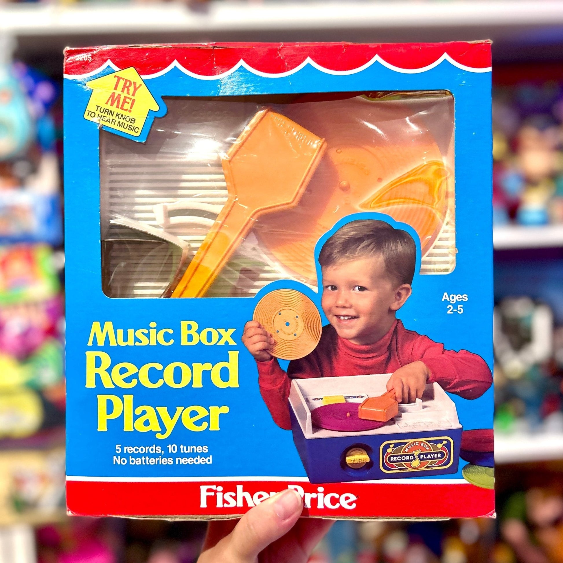 Fisher - Price: Music Box Record Player (80s) - PopCultGang