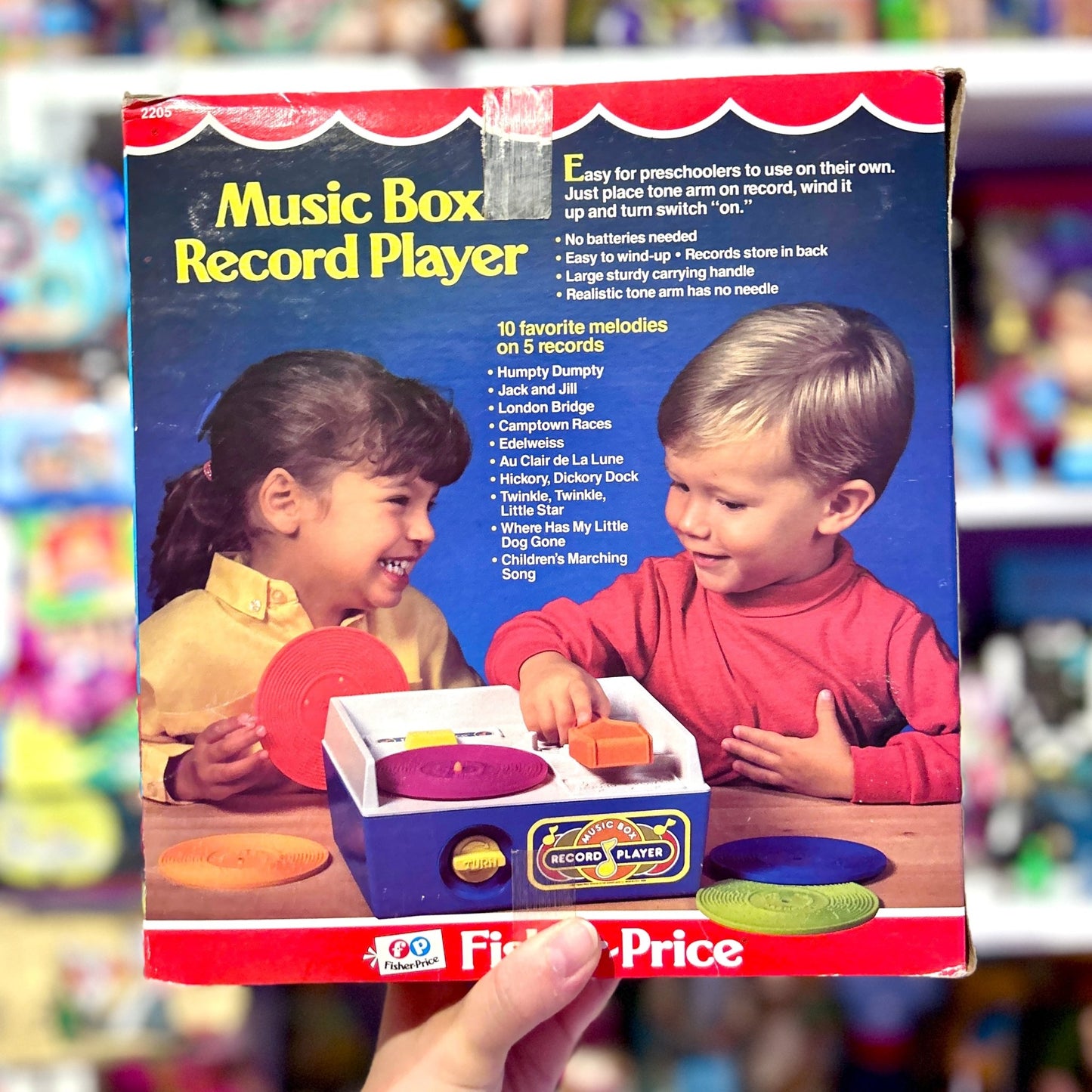 Fisher - Price: Music Box Record Player (80s) - PopCultGang