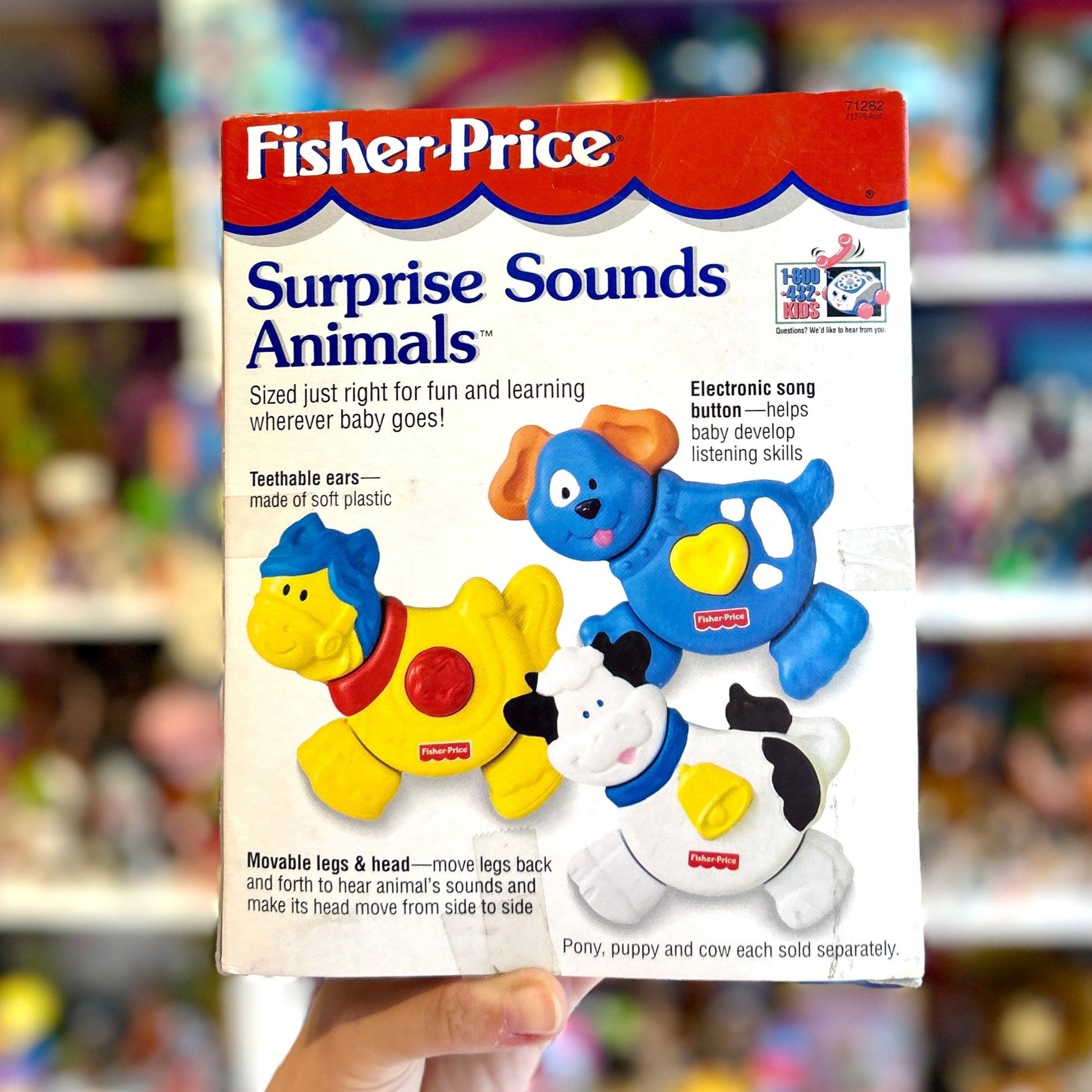 Fisher - Price: Surprise Sounds Animals - Cow #71282 (90s) - PopCultGang