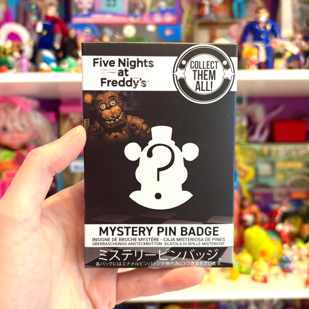 Five Nights at Freddy´s Pin Badge Mystery (Blind Box) - PopCultGang