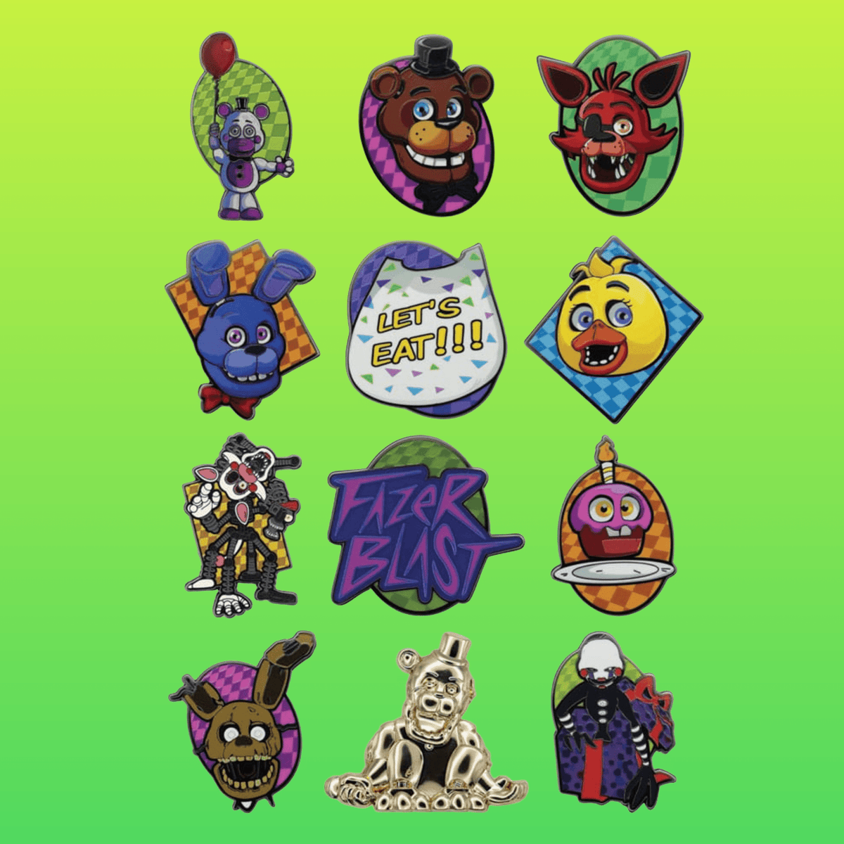 Five Nights at Freddy´s Pin Badge Mystery (Blind Box) - PopCultGang