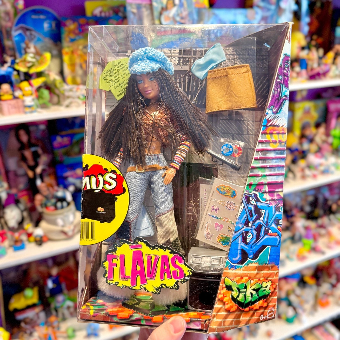 Flavas Fashion Doll: Party Tika Dreadlocks Hiphop Urban B7582 (Mattel, 2003) - PopCultGang