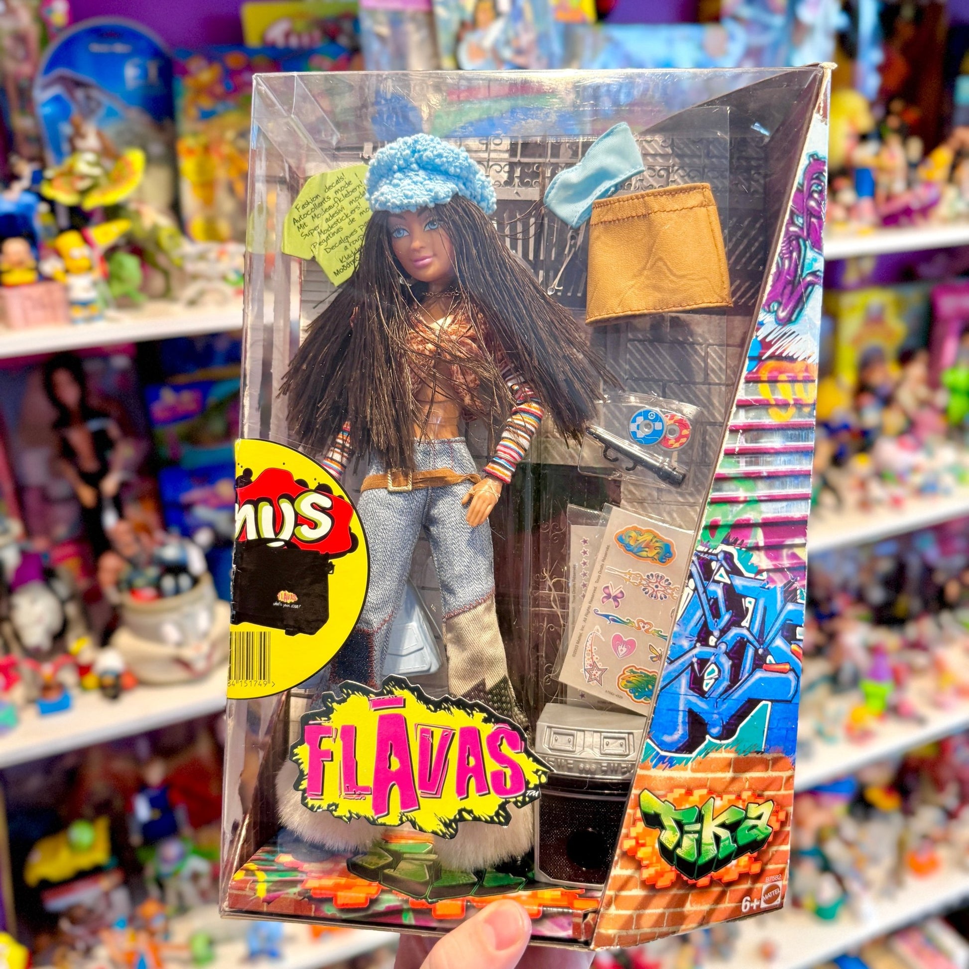 Flavas Fashion Doll: Party Tika Dreadlocks Hiphop Urban B7582 (Mattel, 2003) - PopCultGang
