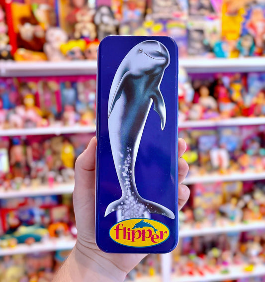 Flipper: Metal Pencil Case (90s) - PopCultGang