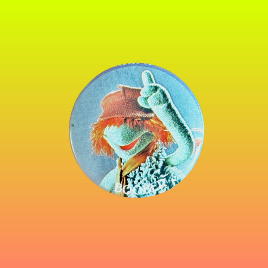Fraggle Rock: Boober Pinback Button Badge (80s) - PopCultGang