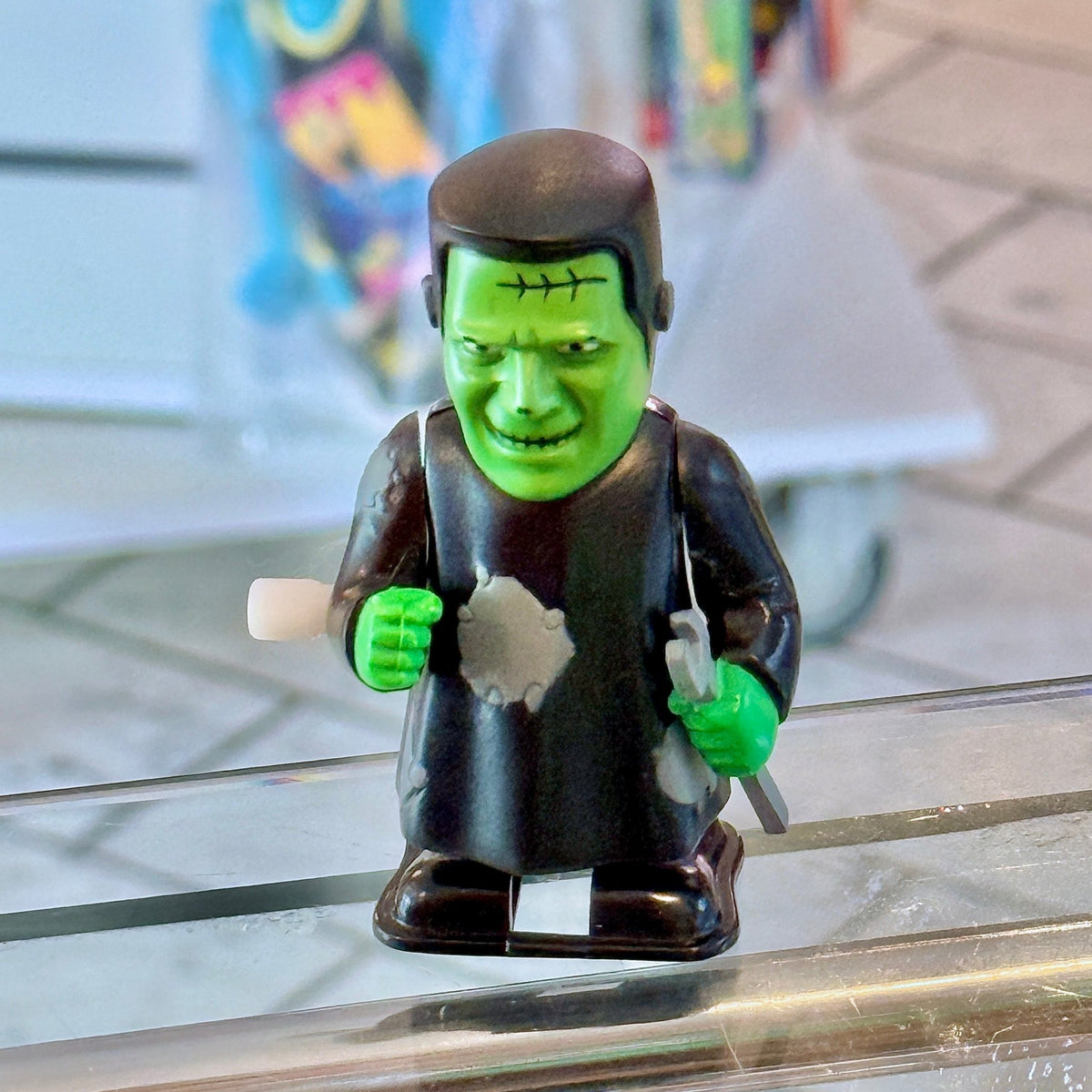 Frankenstein's Monster: Wind-Up Figure With Wrench (unbranded, 2000s?) - PopCultGang
