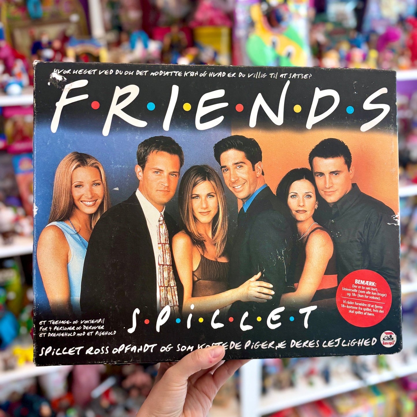 Friends - The Board Game (danish version, 90s) - PopCultGang
