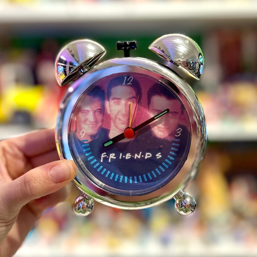 Friends TV - Series - Bootleg Alarm Clock, Joey, Ross, Chandler (90s) - PopCultGang