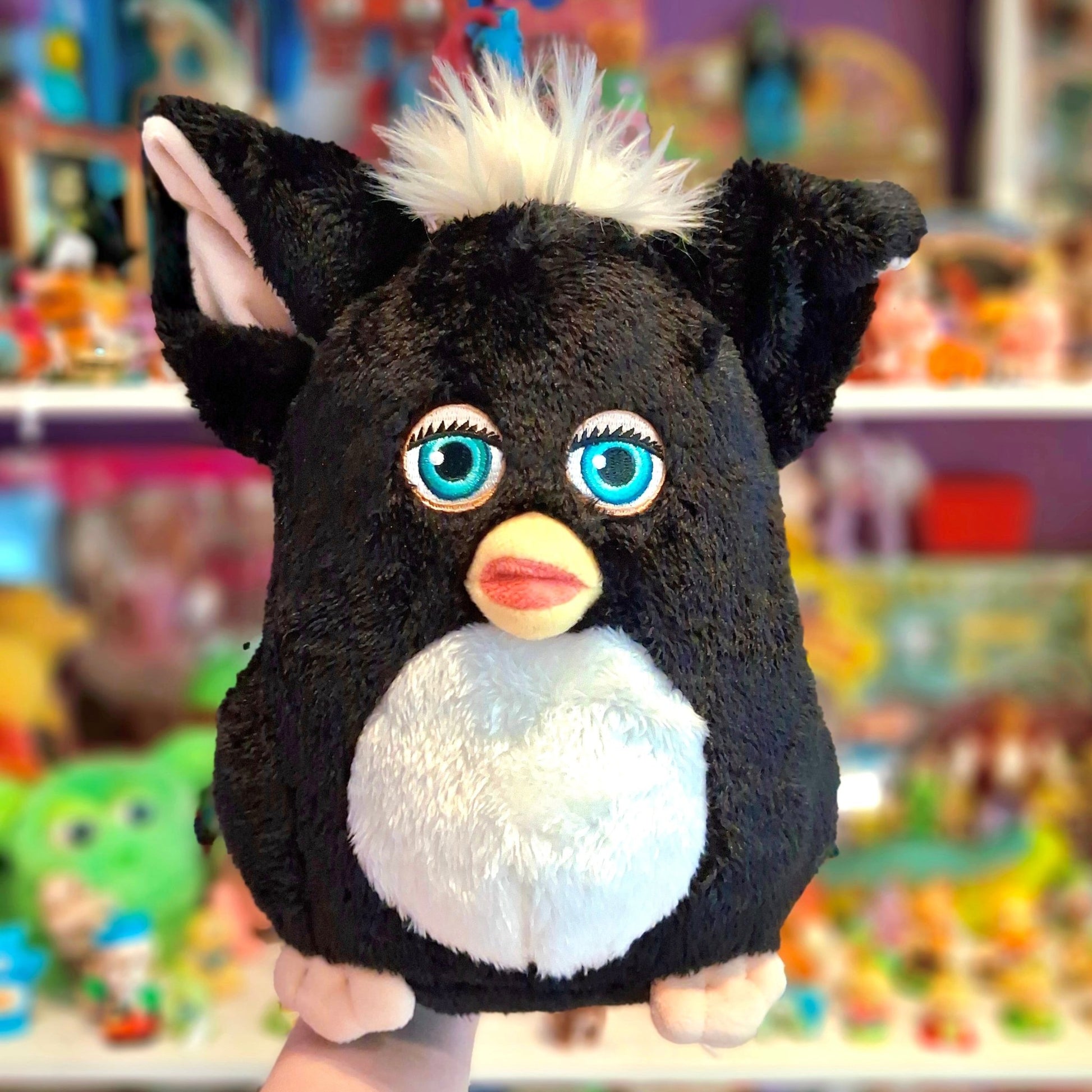 Furby Gen. 2 Retro Plush Charcoal 26cm (Japan Exclusive, import) - PopCultGang