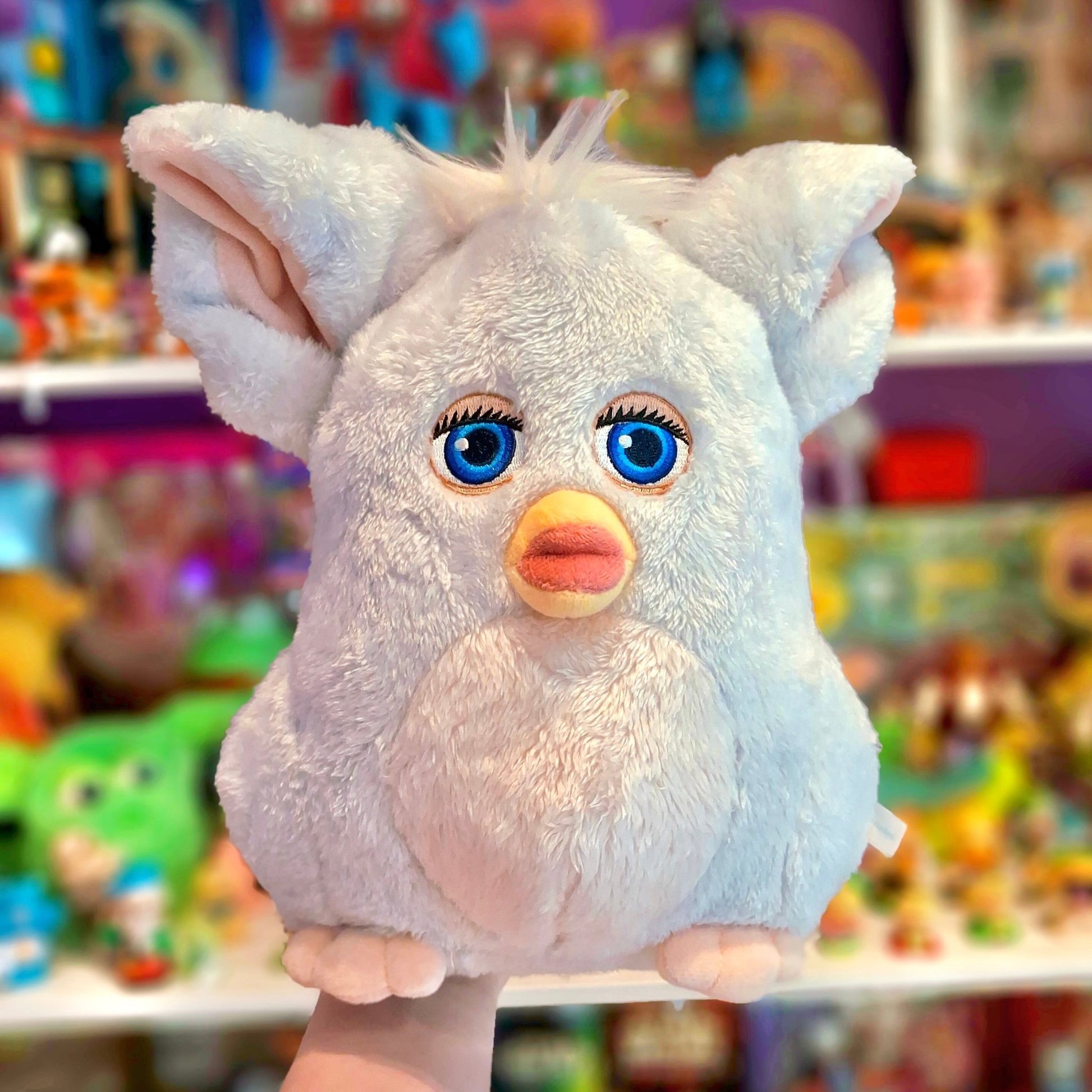 Furby Gen. 2 Retro Plush Sleepy Pink 26cm (Japan Exclusive, import) - PopCultGang