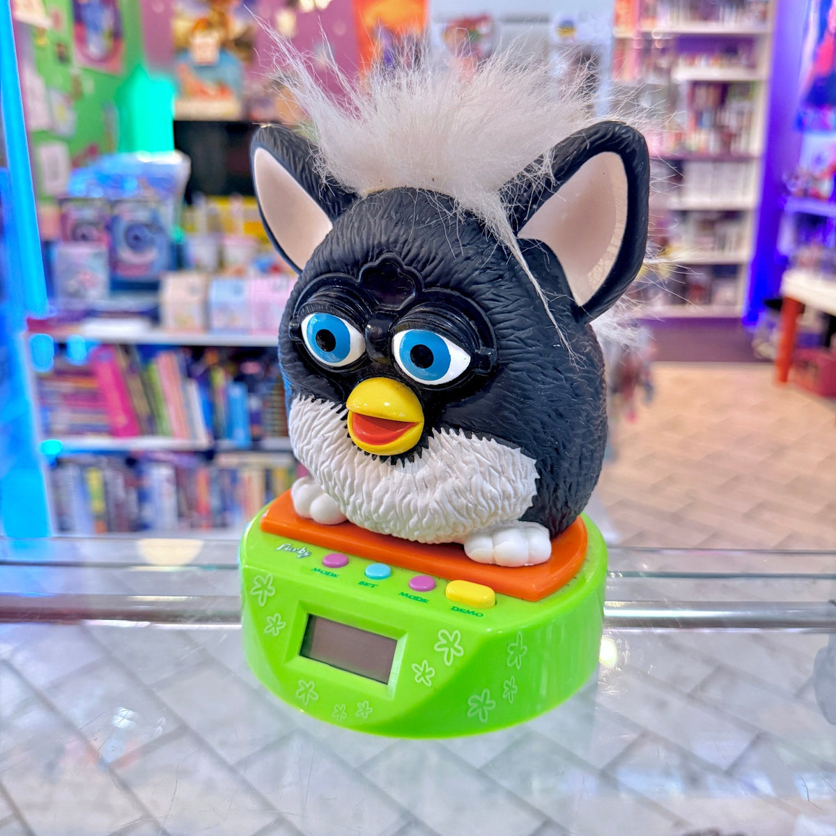 Furby Talking Alarm Clock (Tiger Electronics, 1998) - PopCultGang