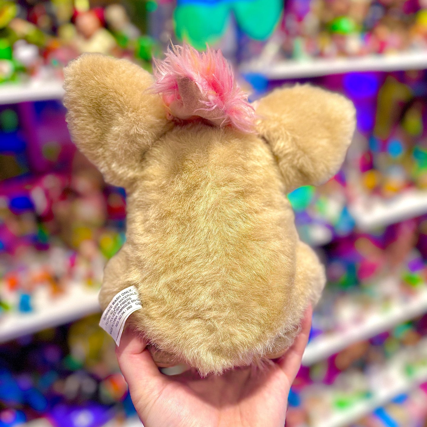 Furby Tan Brown Pink Hair (Tiger Electronics, 2005) - PopCultGang