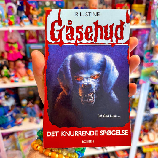 Gåsehud: Det Knurrende Spøgelse - 32 (danish book, 90s) - PopCultGang