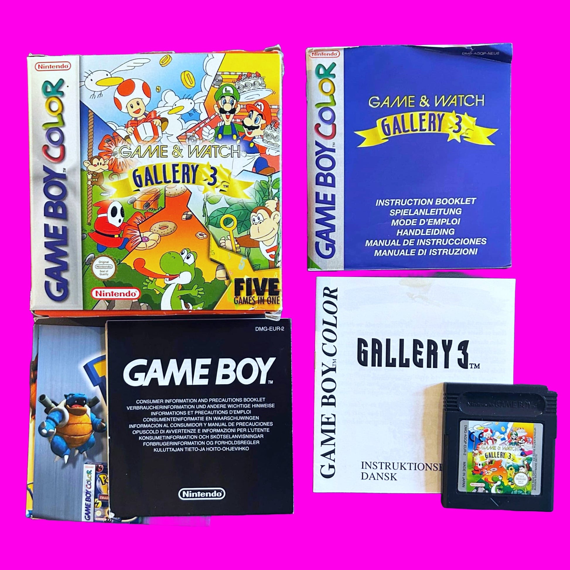 Game & Watch Gallery 3 (CIB, Gameboy Color) - PopCultGang