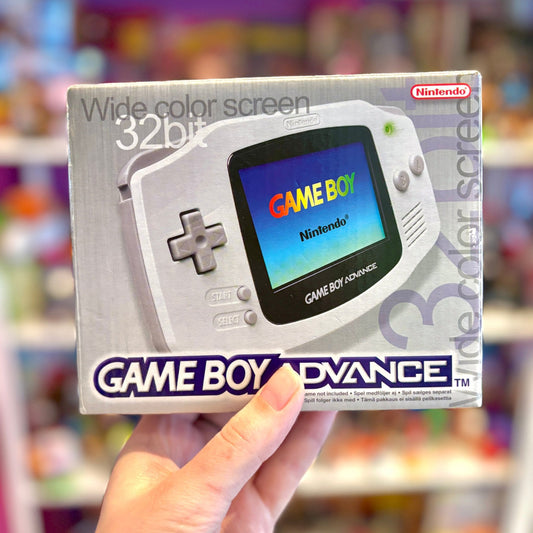 Gameboy Advance: Arctic White Edition (complete in box, Nintendo) - PopCultGang