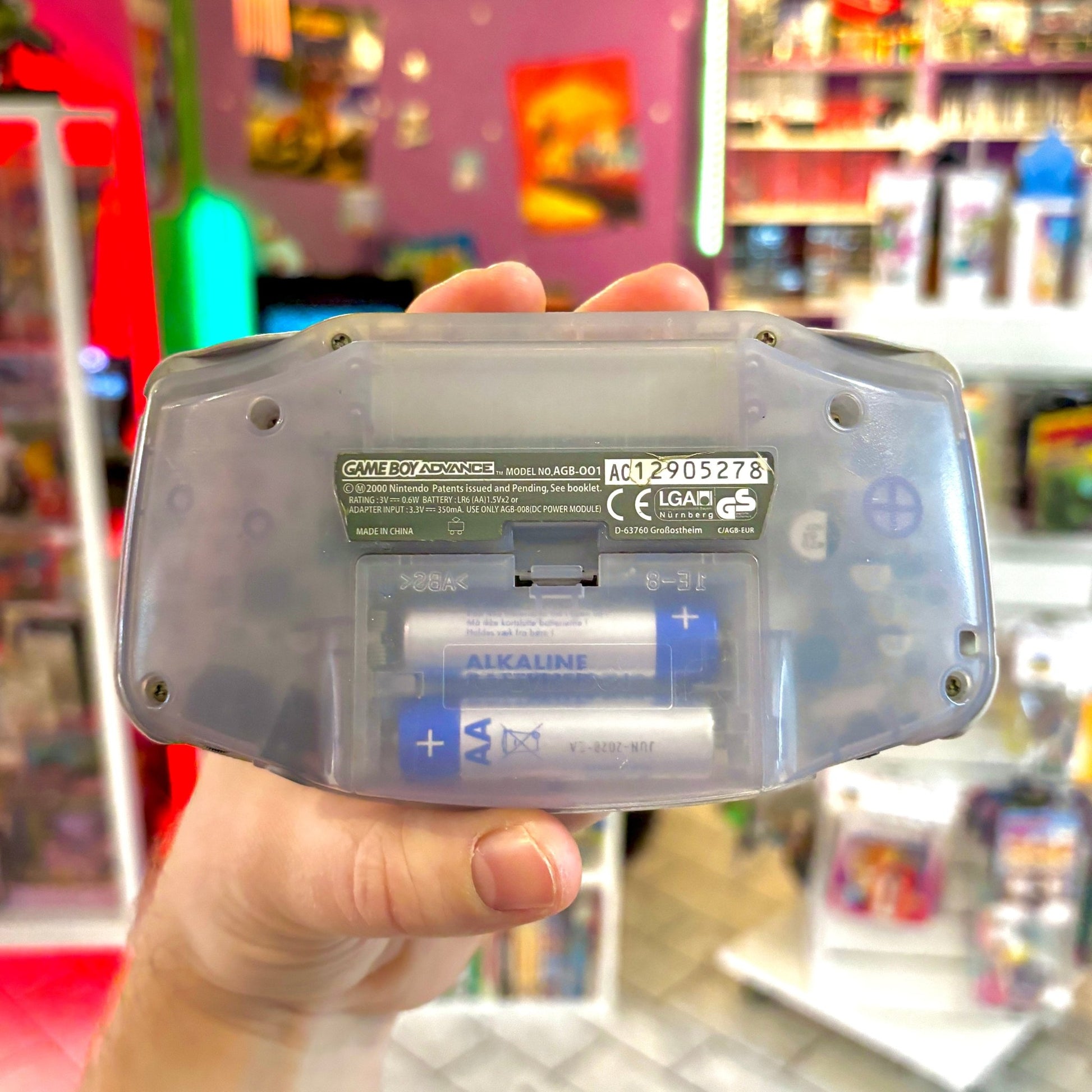 Gameboy Advance (Backlit mod, Nintendo) - PopCultGang