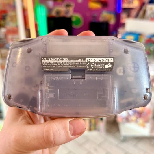 Gameboy Advance: Transparent Glacier Edition (Nintendo) - PopCultGang