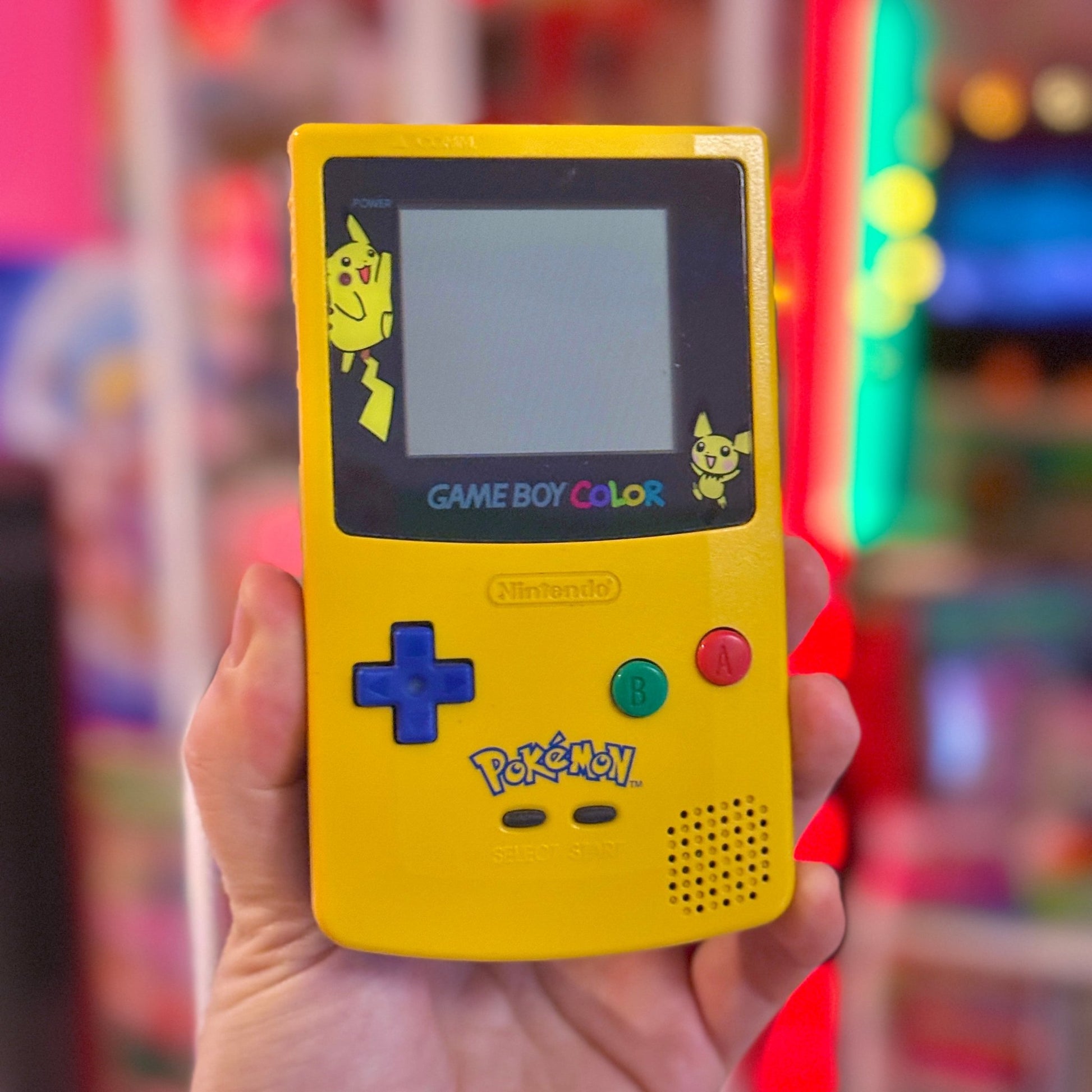 Gameboy Color: Pokemon Special Edition - Pikachu & Pichu Yellow (Nintendo) - PopCultGang