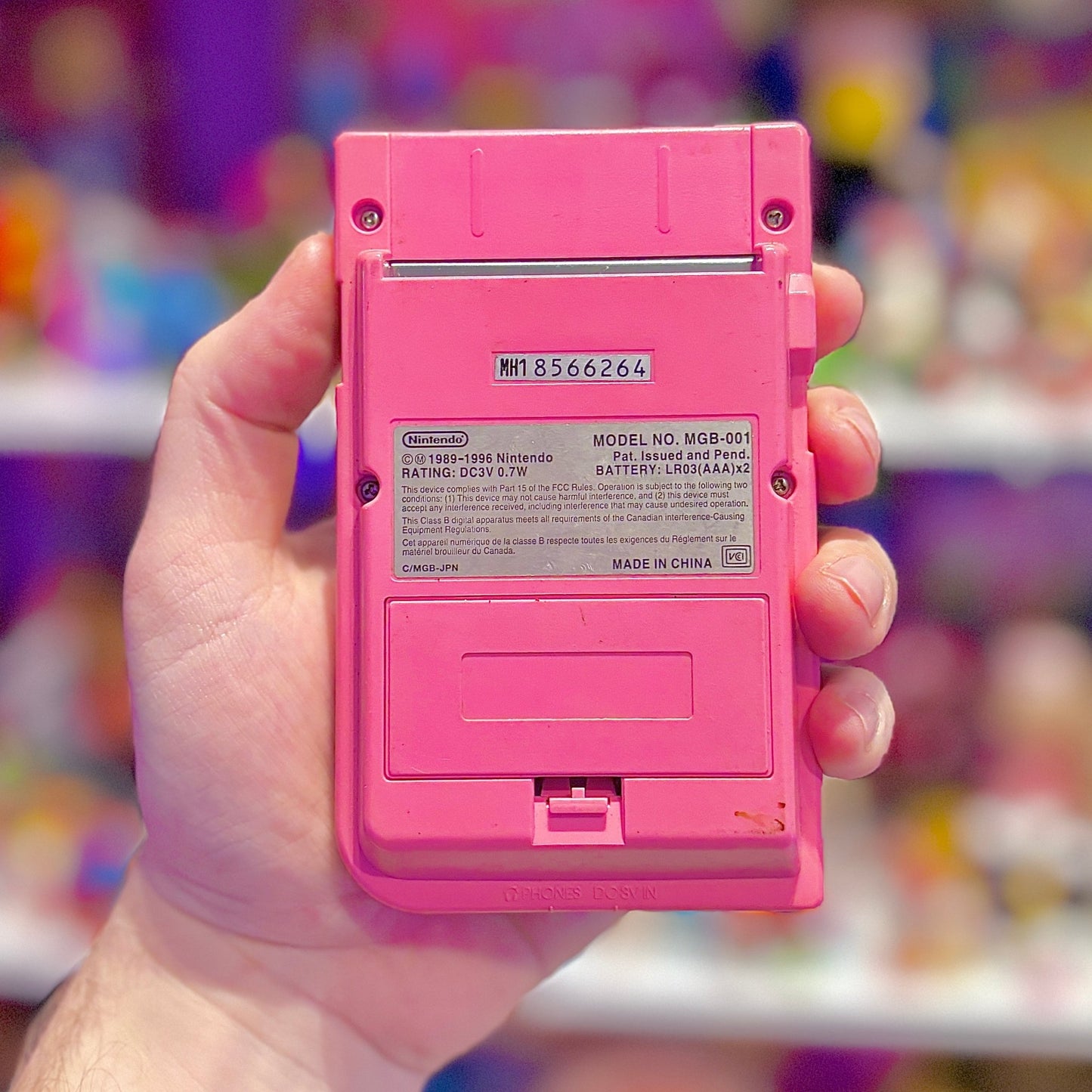 Gameboy Pocket Pink (Nintendo) - PopCultGang