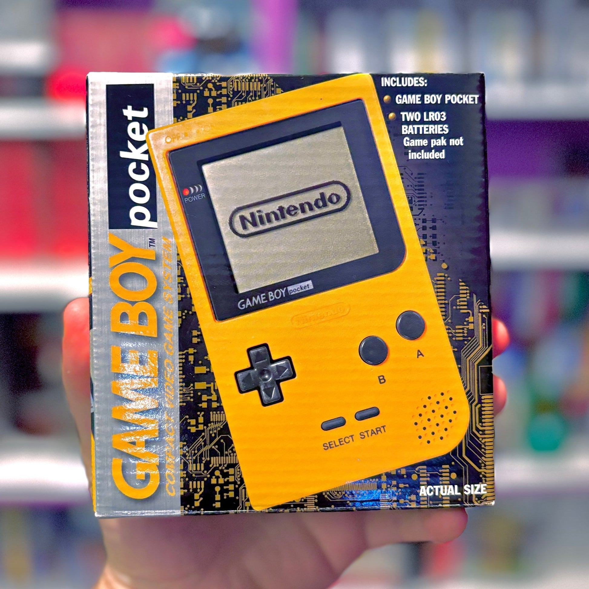 Gameboy Pocket Yellow (CIB, Nintendo) - PopCultGang