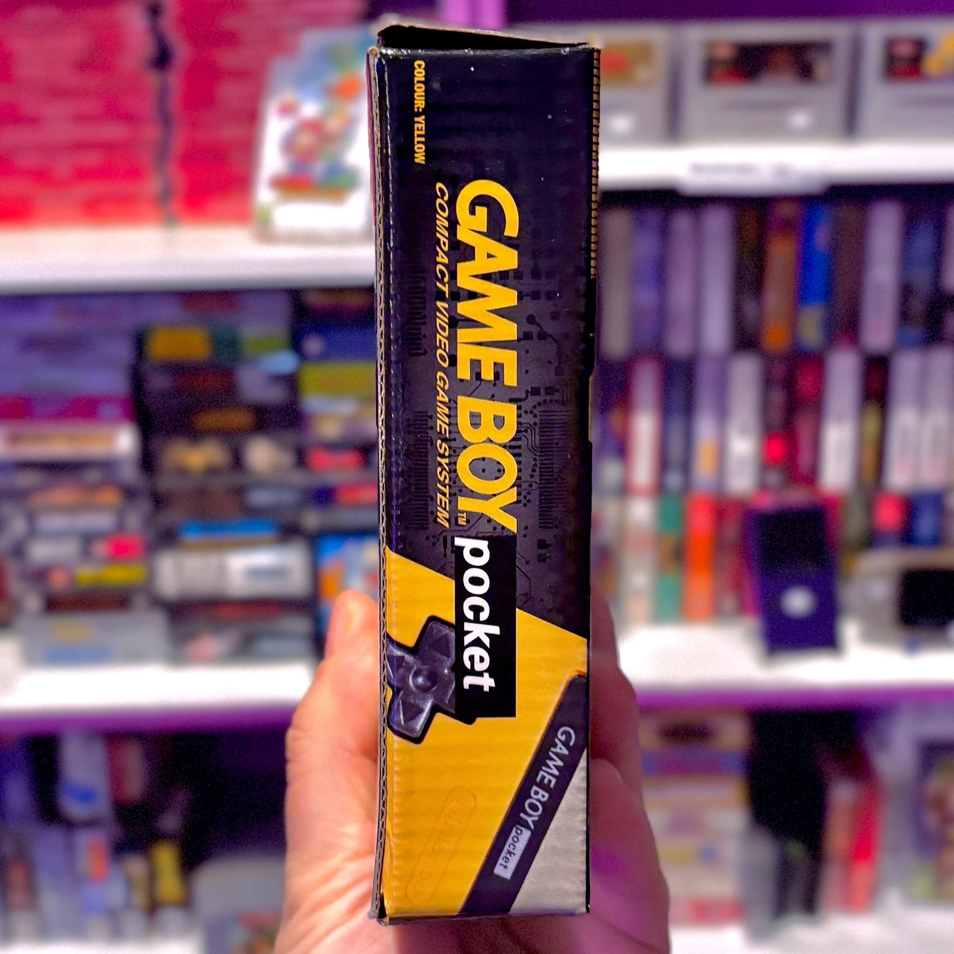 Gameboy Pocket Yellow (CIB, Nintendo) - PopCultGang