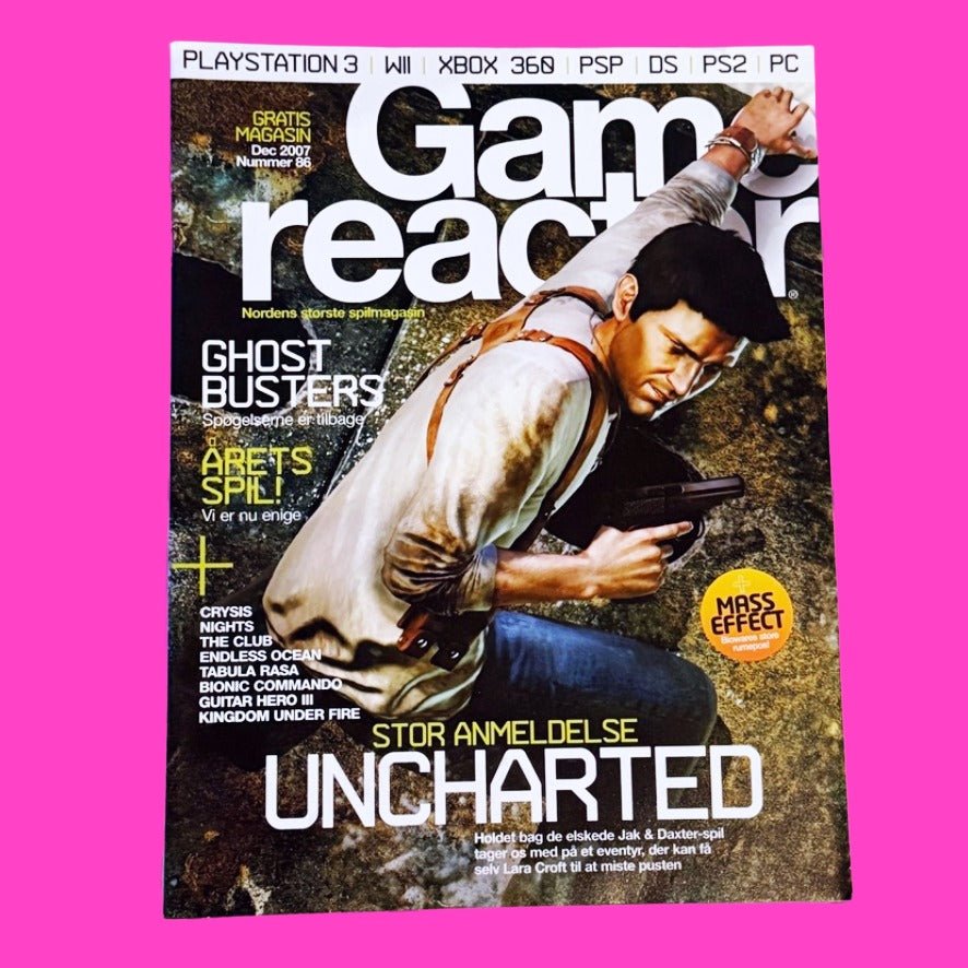 Gamereactor Magazine: Uncharted - No. 86 (danish gaming magazine, 2007) - PopCultGang