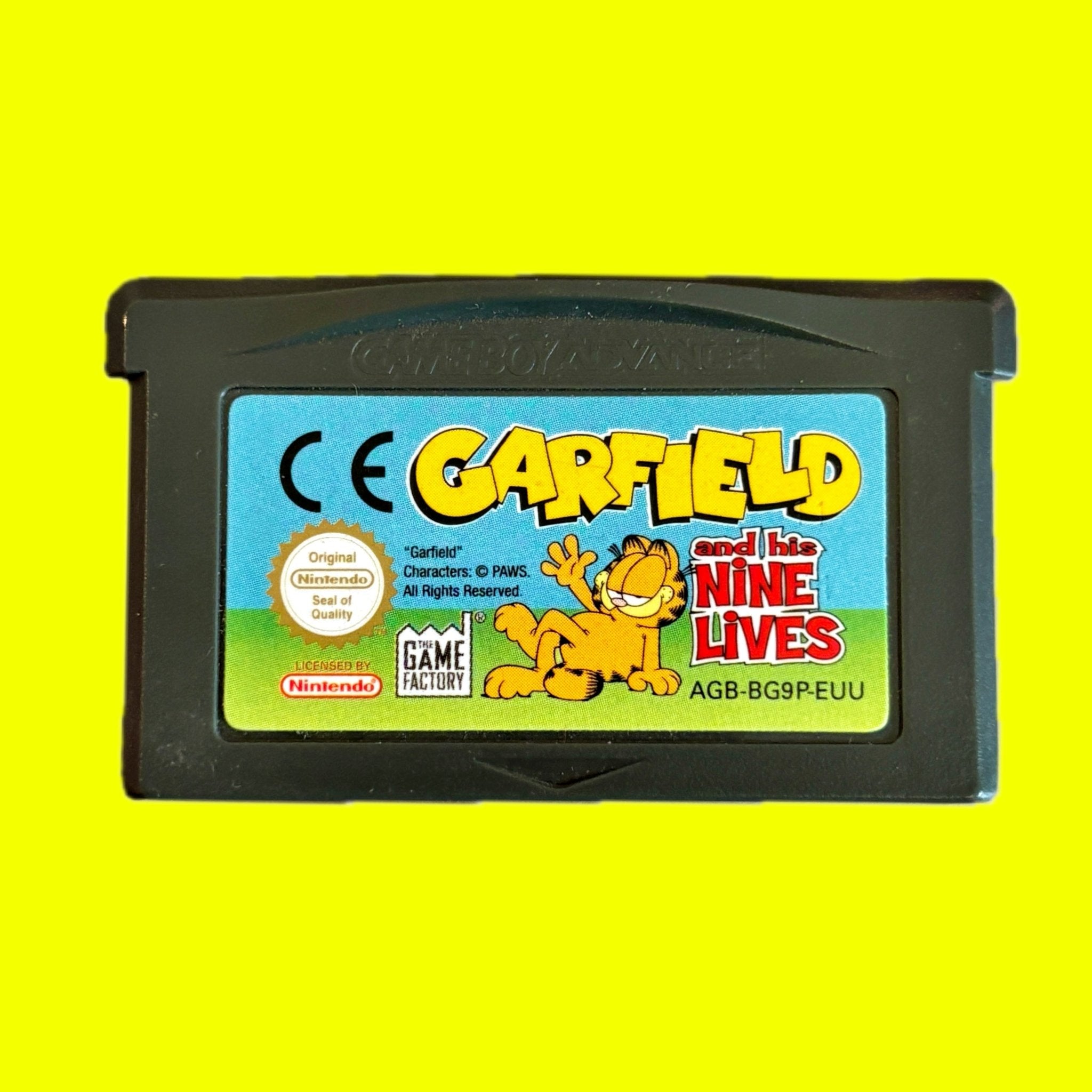 Garfield 9 Garfield And His Nine Lives (Gameboy Advance) – PopCultGang