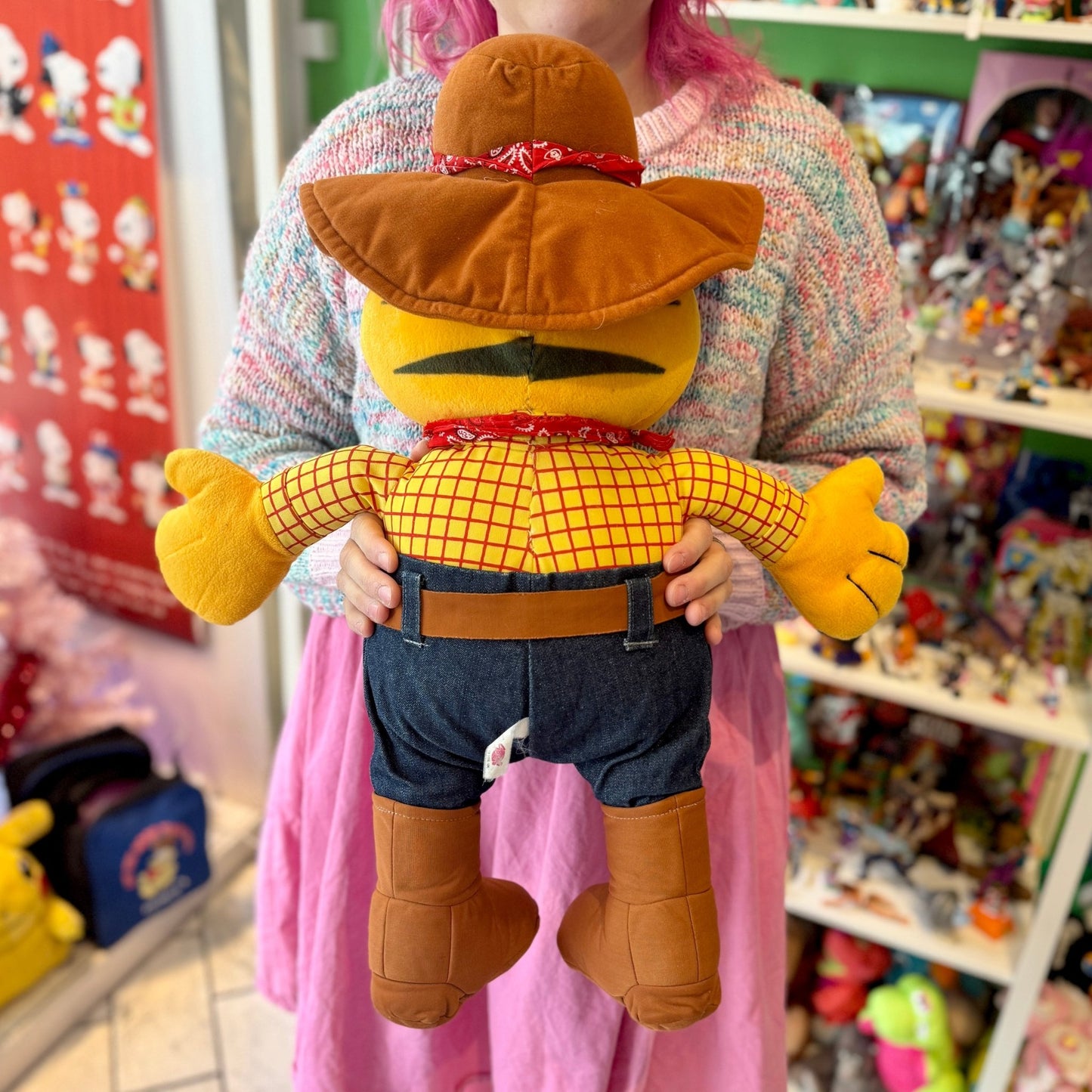 Garfield Cowboy Plush 60cm (Gosh! 2000s) - PopCultGang