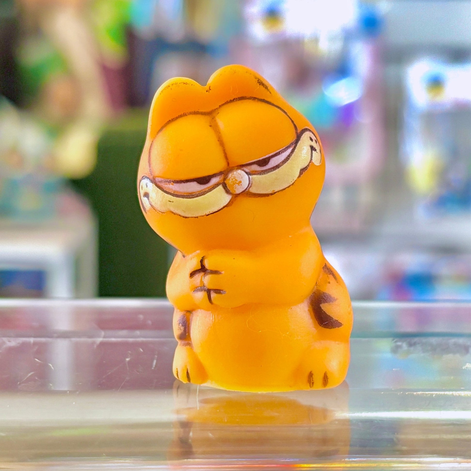 Garfield: Small Rubber Figure (80s) - PopCultGang