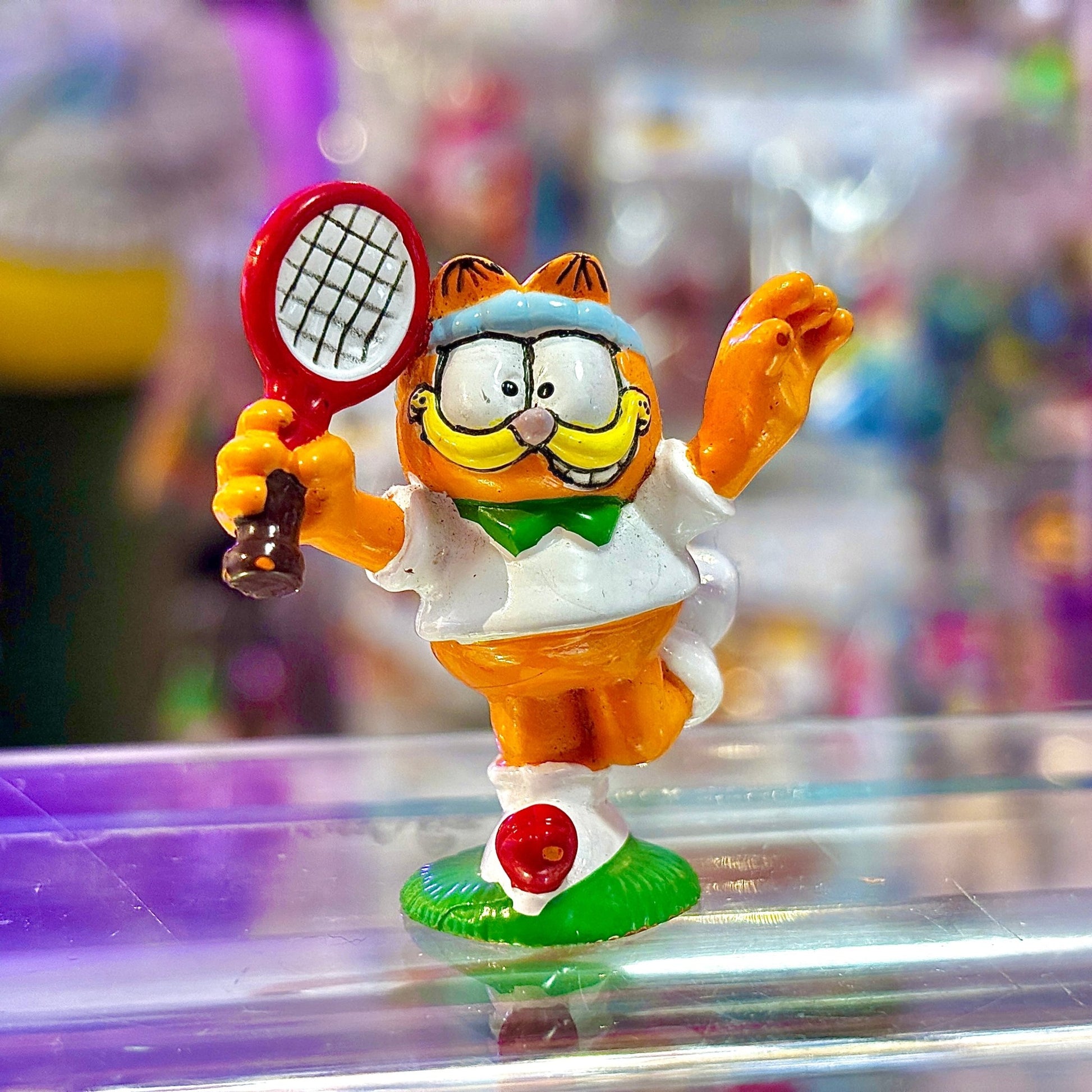 Garfield Tennis PVC Mini Figure (90s) - PopCultGang