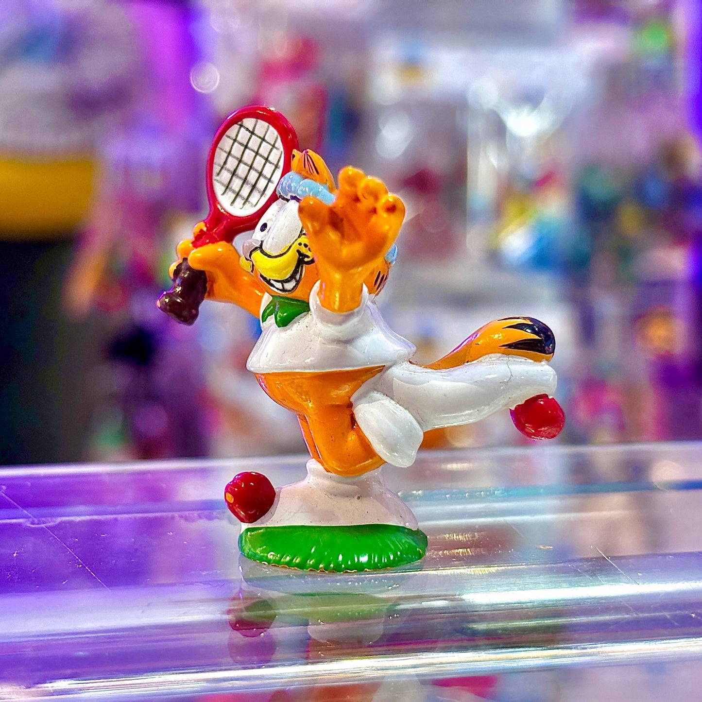 Garfield Tennis PVC Mini Figure (90s) - PopCultGang