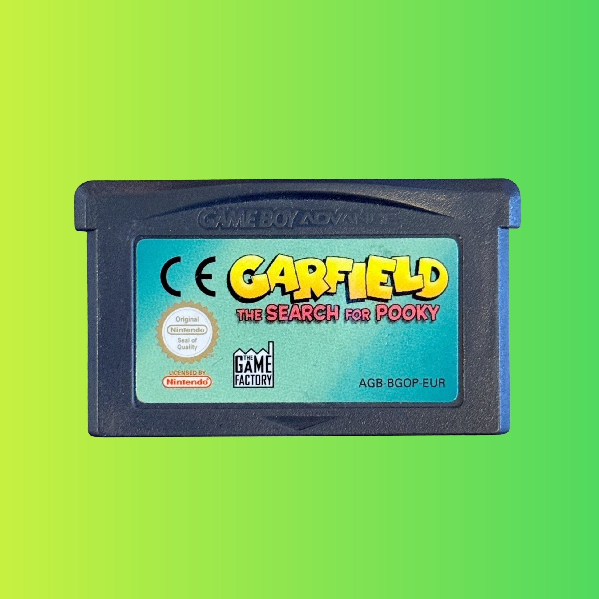 Garfield: The Search For Pooky (Gameboy Advance) - PopCultGang