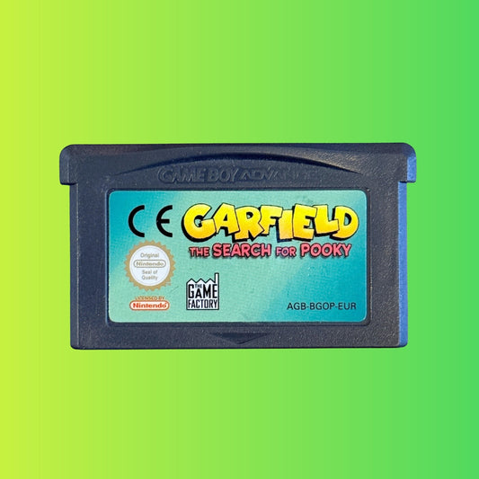 Garfield: The Search For Pooky (Gameboy Advance) - PopCultGang