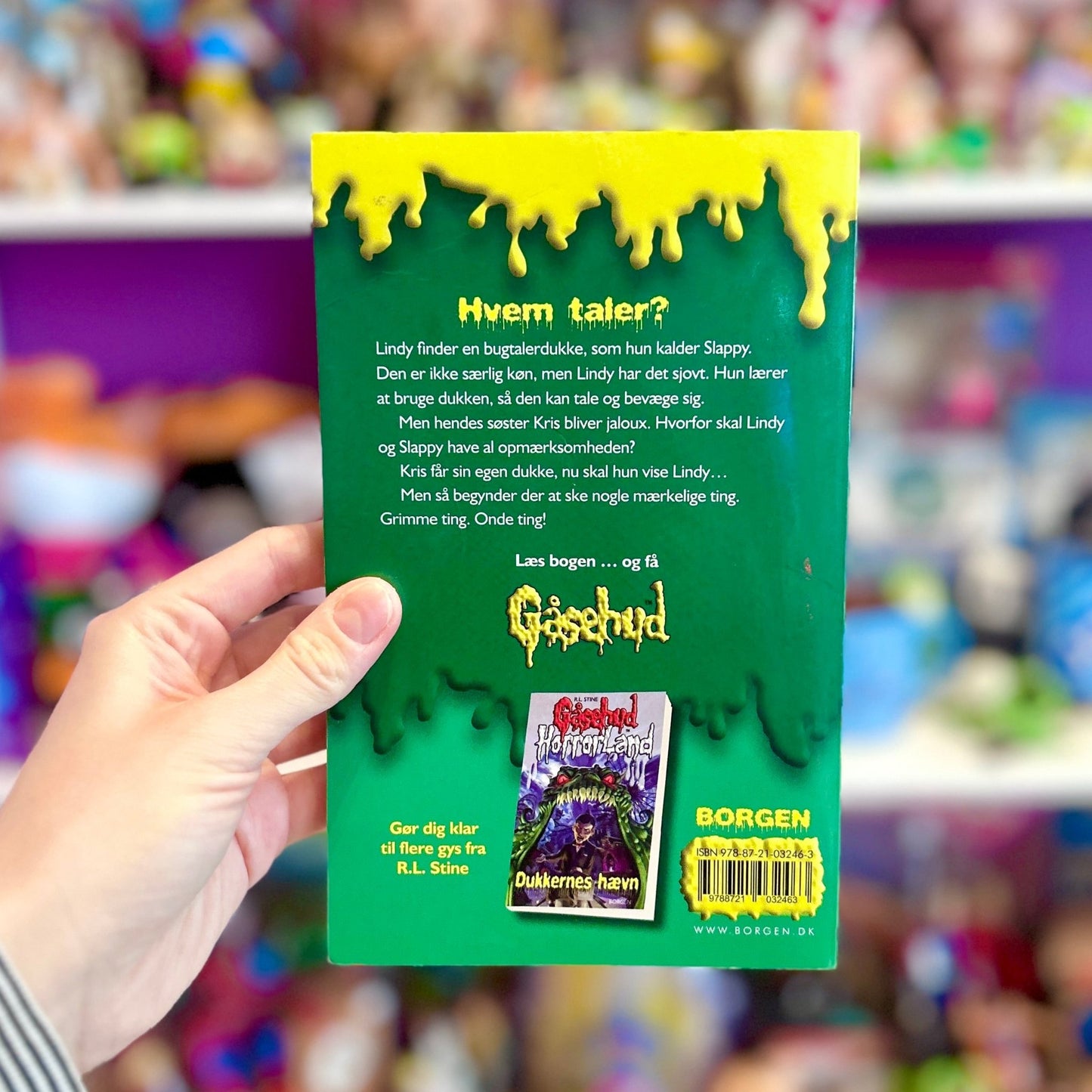 Gåsehud: Dukkernes Nat (danish book, 2008) - PopCultGang