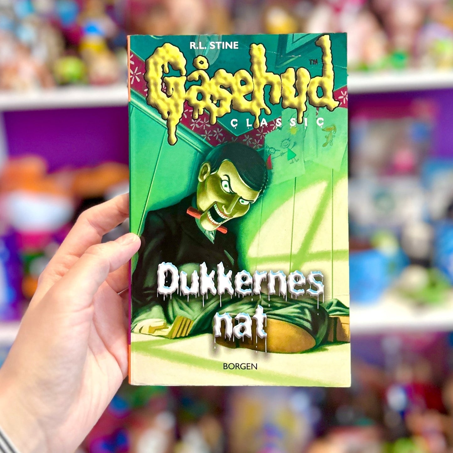 Gåsehud: Dukkernes Nat (danish book, 2008) - PopCultGang